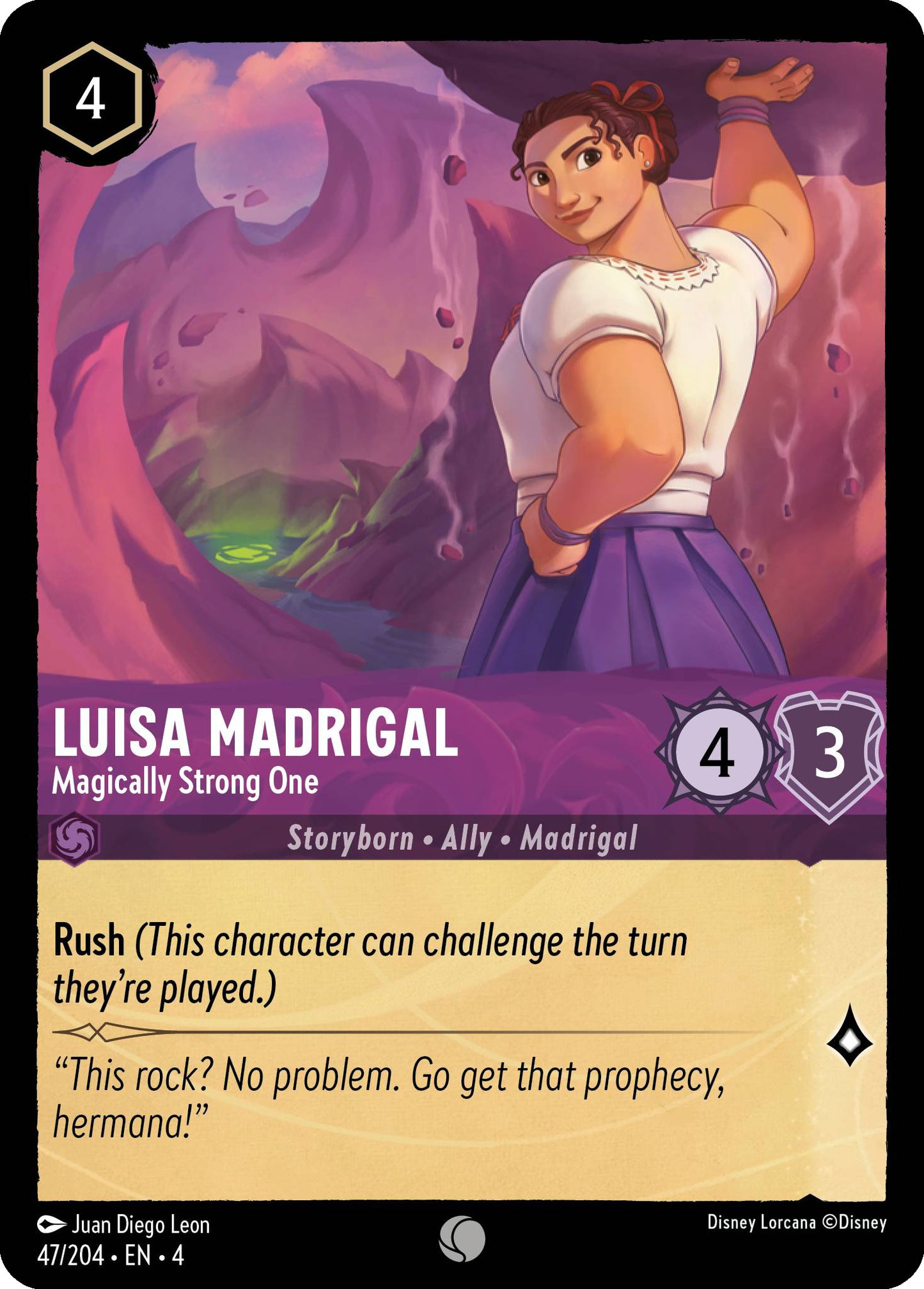 Luisa Madrigal, Magically Strong One (4) #47 [EN/N] s/o