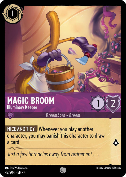 Magic Broom, Illuminary Keeper (4) #48 [EN/N] s/o