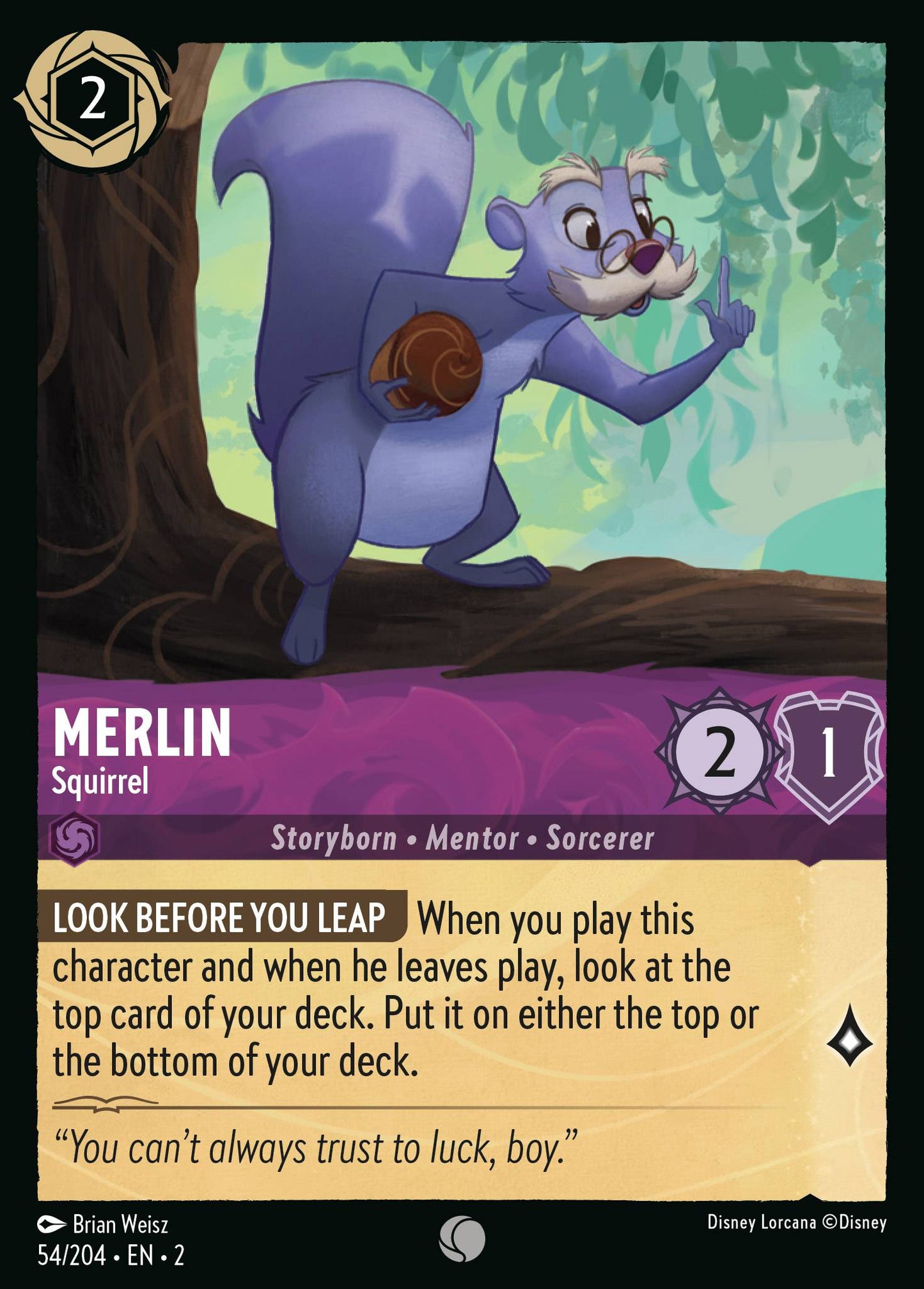 Merlin, Squirrel (2) #54 [EN/N] s/o