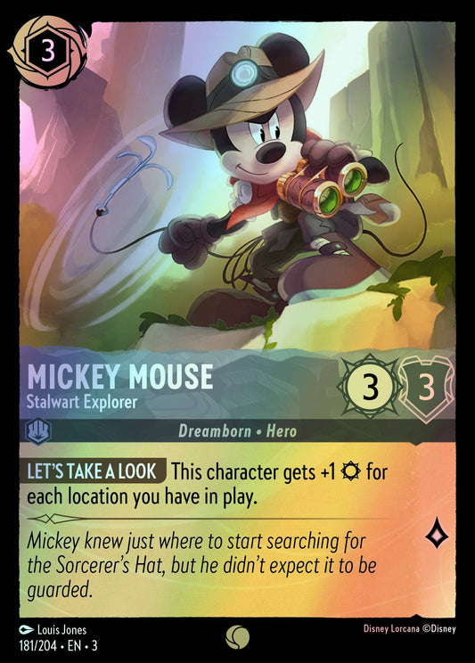 Mickey Mouse, Stalwart Explorer (3) #181 [EN/F] s/o