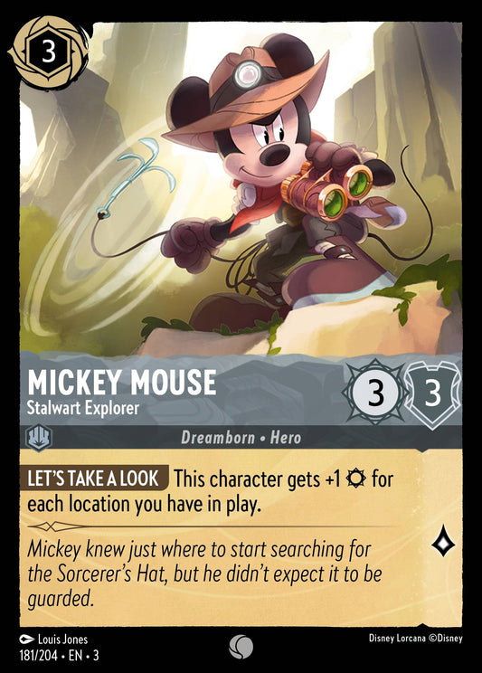 Mickey Mouse, Stalwart Explorer (3) #181 [EN/N] s/o
