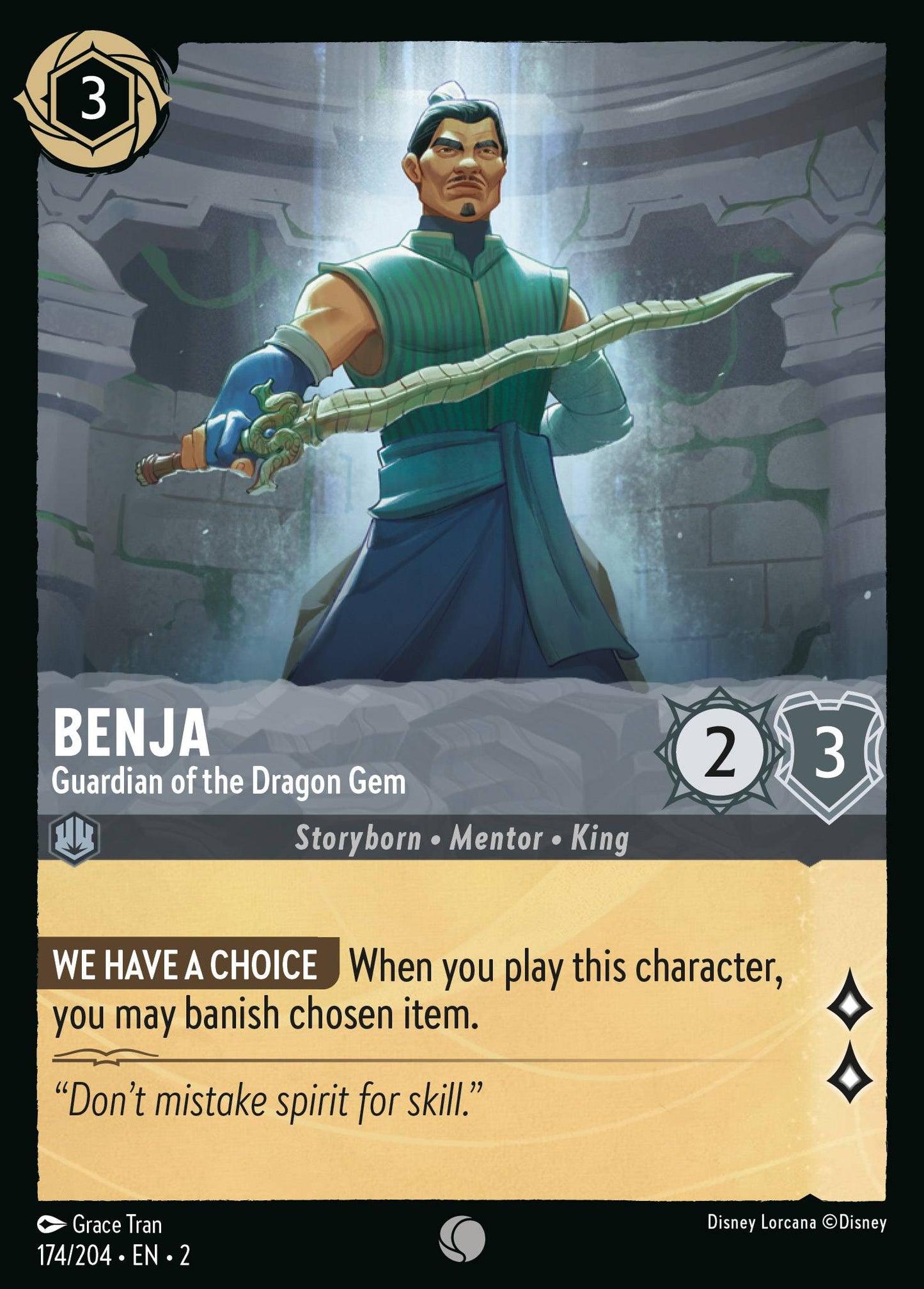 Benja, Guardian of the Dragon Gem (2) #174 [EN/N] s/o