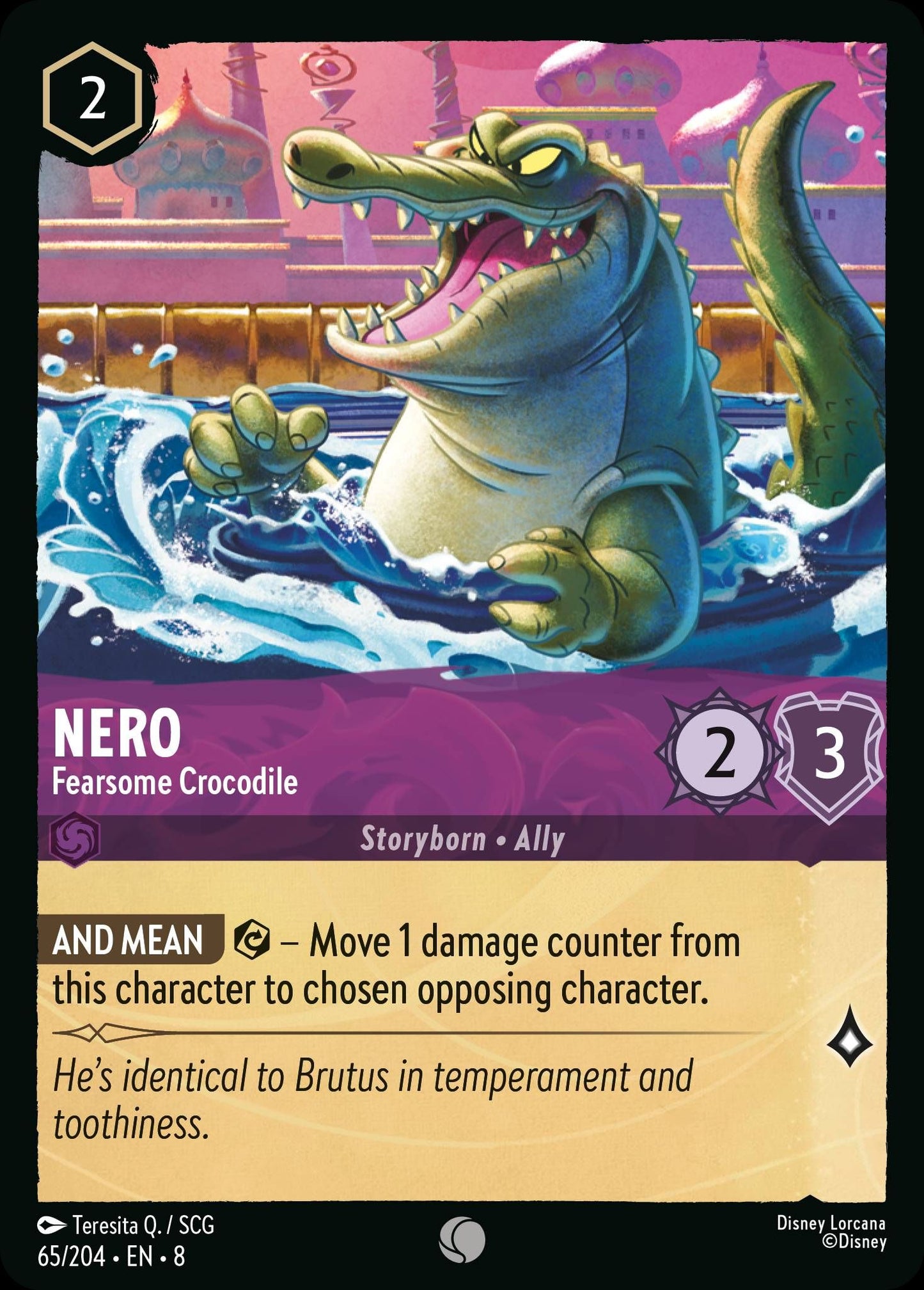 Nero, Fearsome Crocodile (8) #65 [EN/N] s/o
