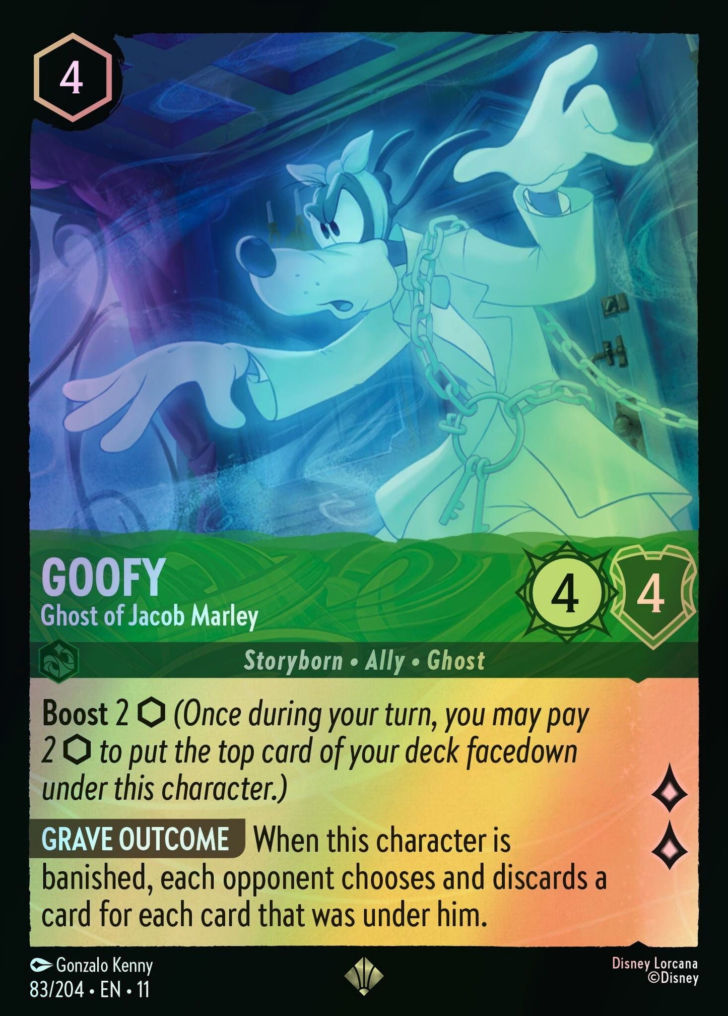 Goofy, Ghost of Jacob Marley (11) #83 [EN/F]
