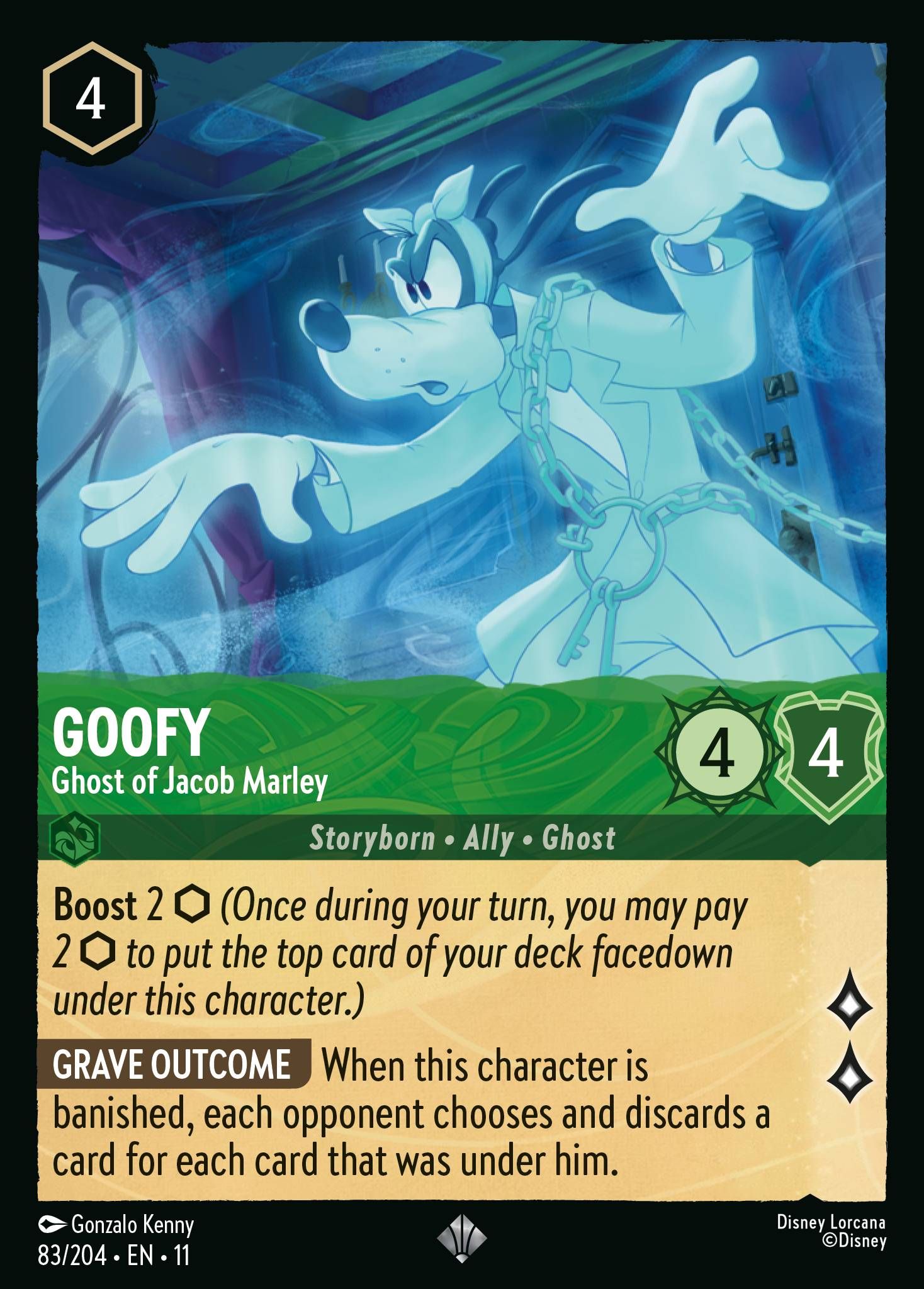 Goofy, Ghost of Jacob Marley (11) #83 [EN/N]