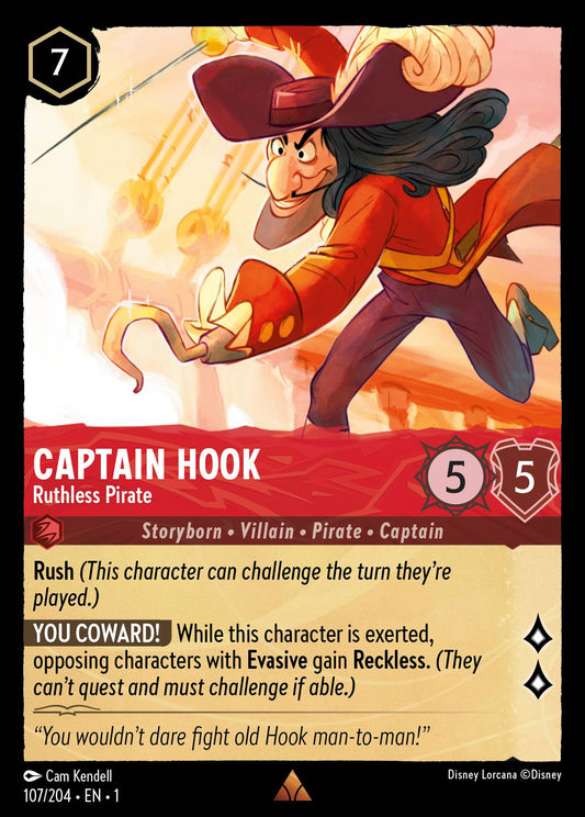 Captain Hook, Ruthless Pirate (1) #107 [EN/N] s/o
