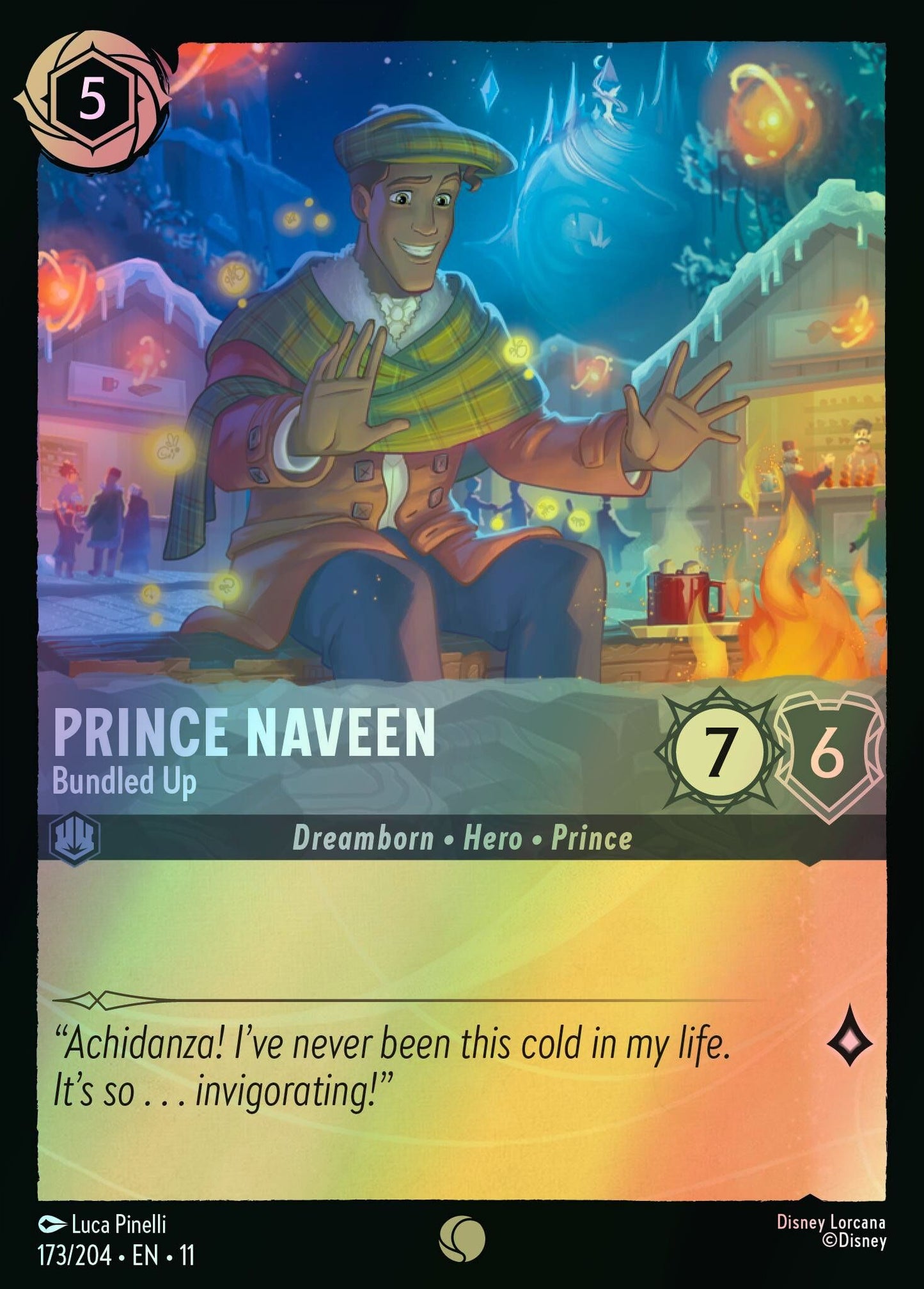Prince Naveen, Bundled Up (11) #173 [EN/F]