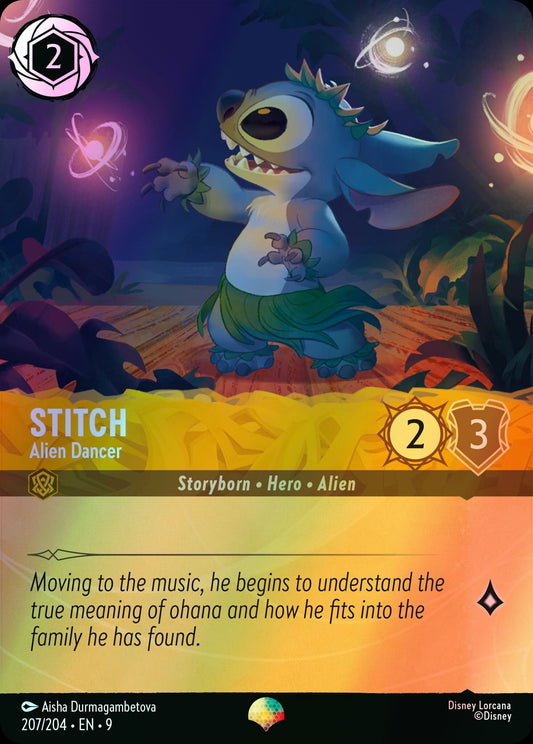 Stitch, Alien Dancer (9) #207 [EN/F] s/o