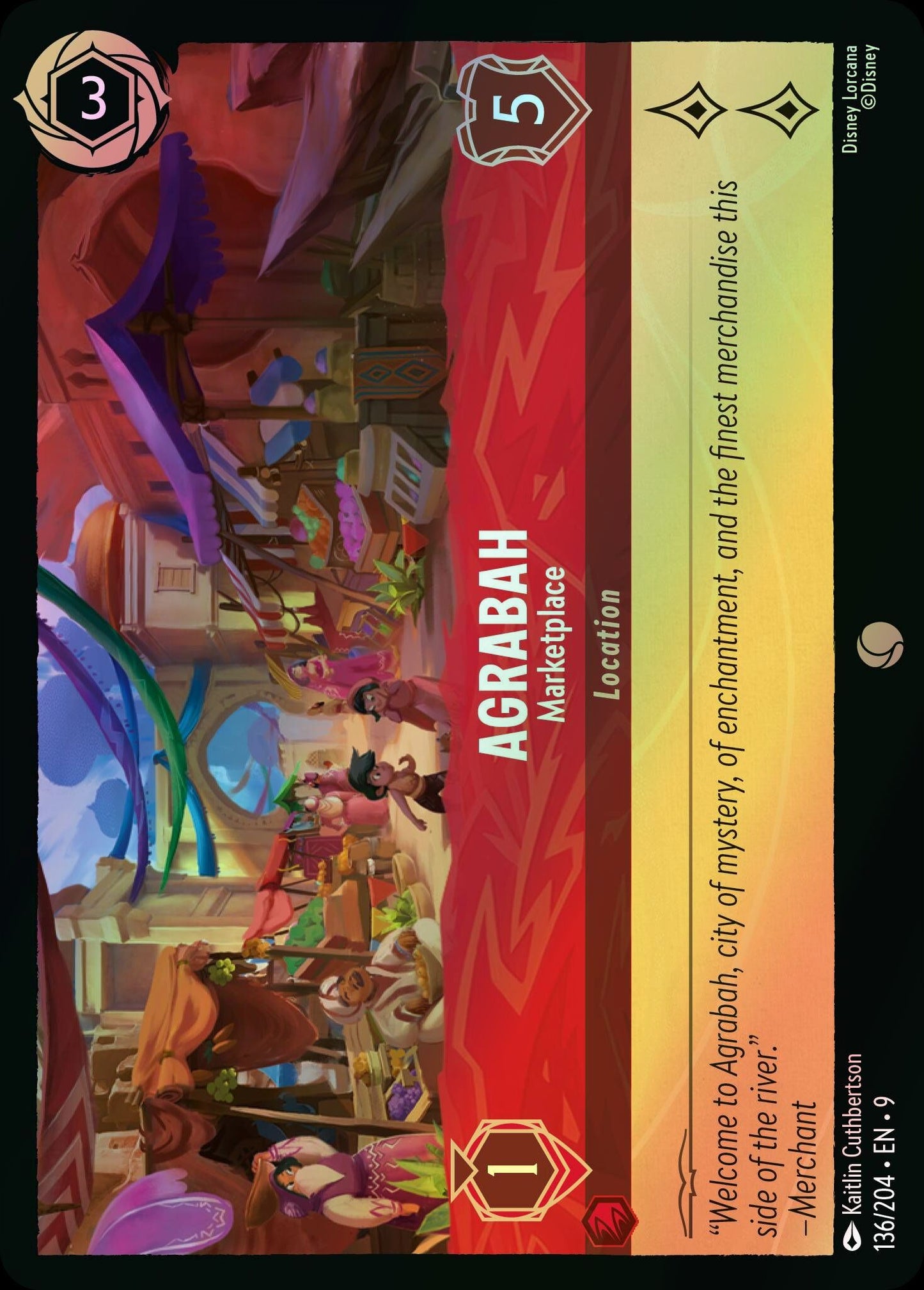 Agrabah, Marketplace (9) #136 [EN/F]