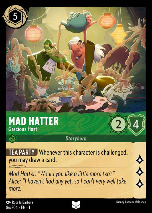 Mad Hatter, Gracious Host (1) #86 [EN/N] s/o