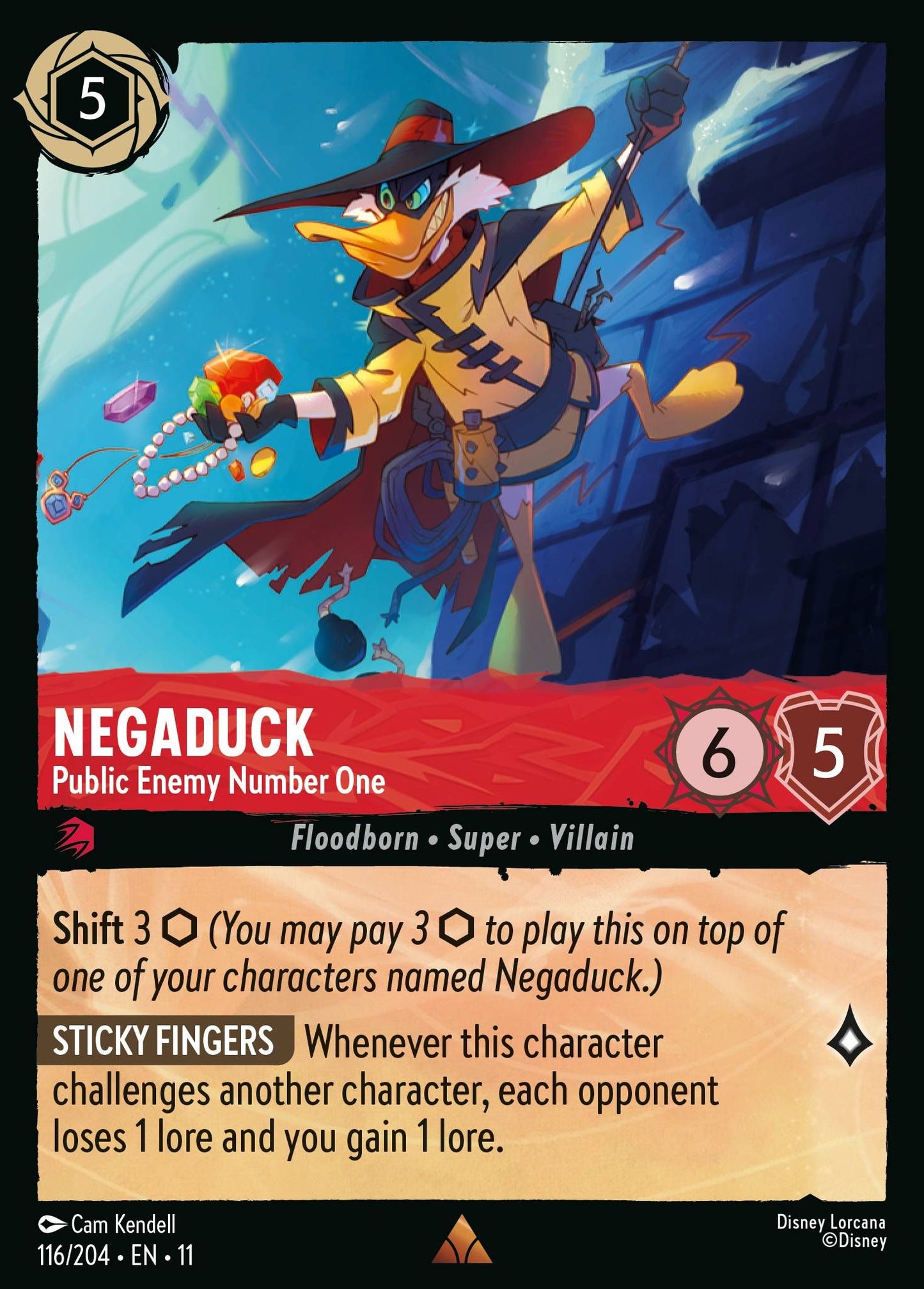 Negaduck, Public Enemy Number One (11) #116 [EN/N]