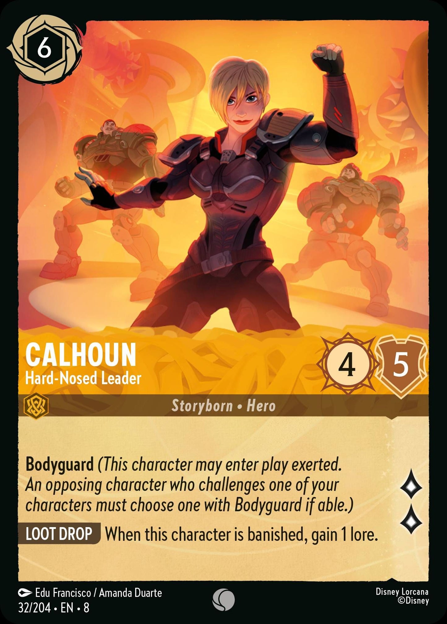 Calhoun, Hard-Nosed Leader (8) #32 [EN/N] s/o