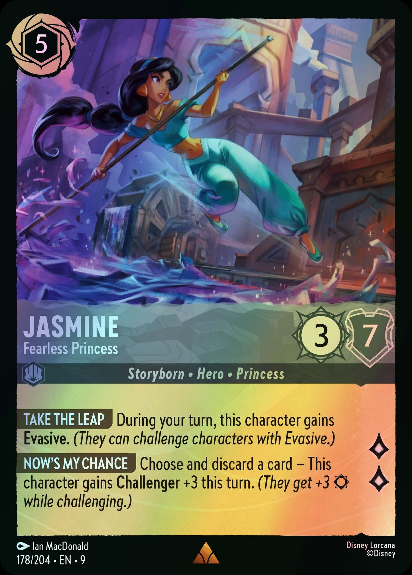 Jasmine, Fearless Princess (9) #178 [EN/F] s/o
