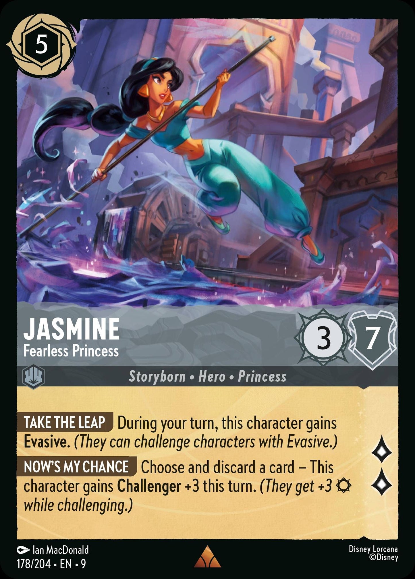 Jasmine, Fearless Princess (9) #178 [EN/N] s/o