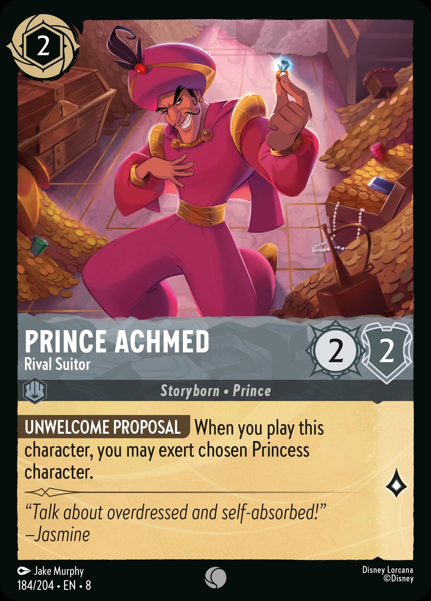 Prince Achmed, Rival Suitor (8) #184 [EN/N]