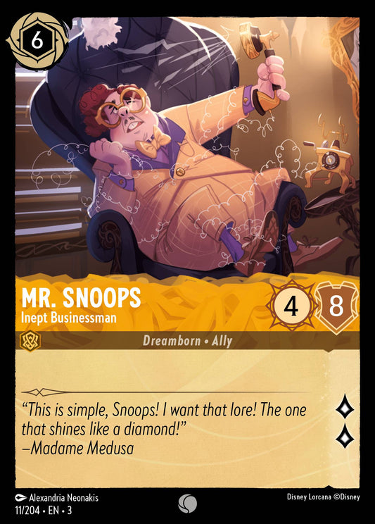 Mr. Snoops, Inept Businessman (3) #11 [EN/N] s/o