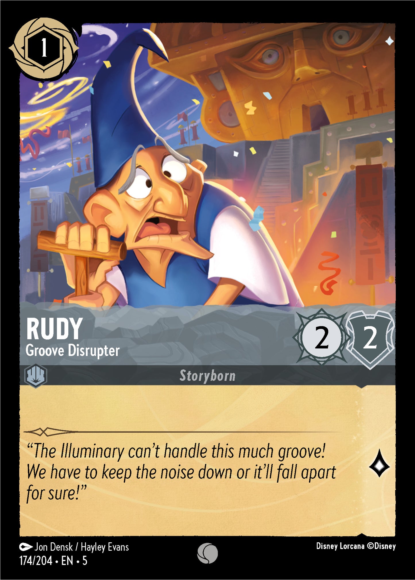 Rudy, Groove Disrupter (5) #174 [EN/N] s/o