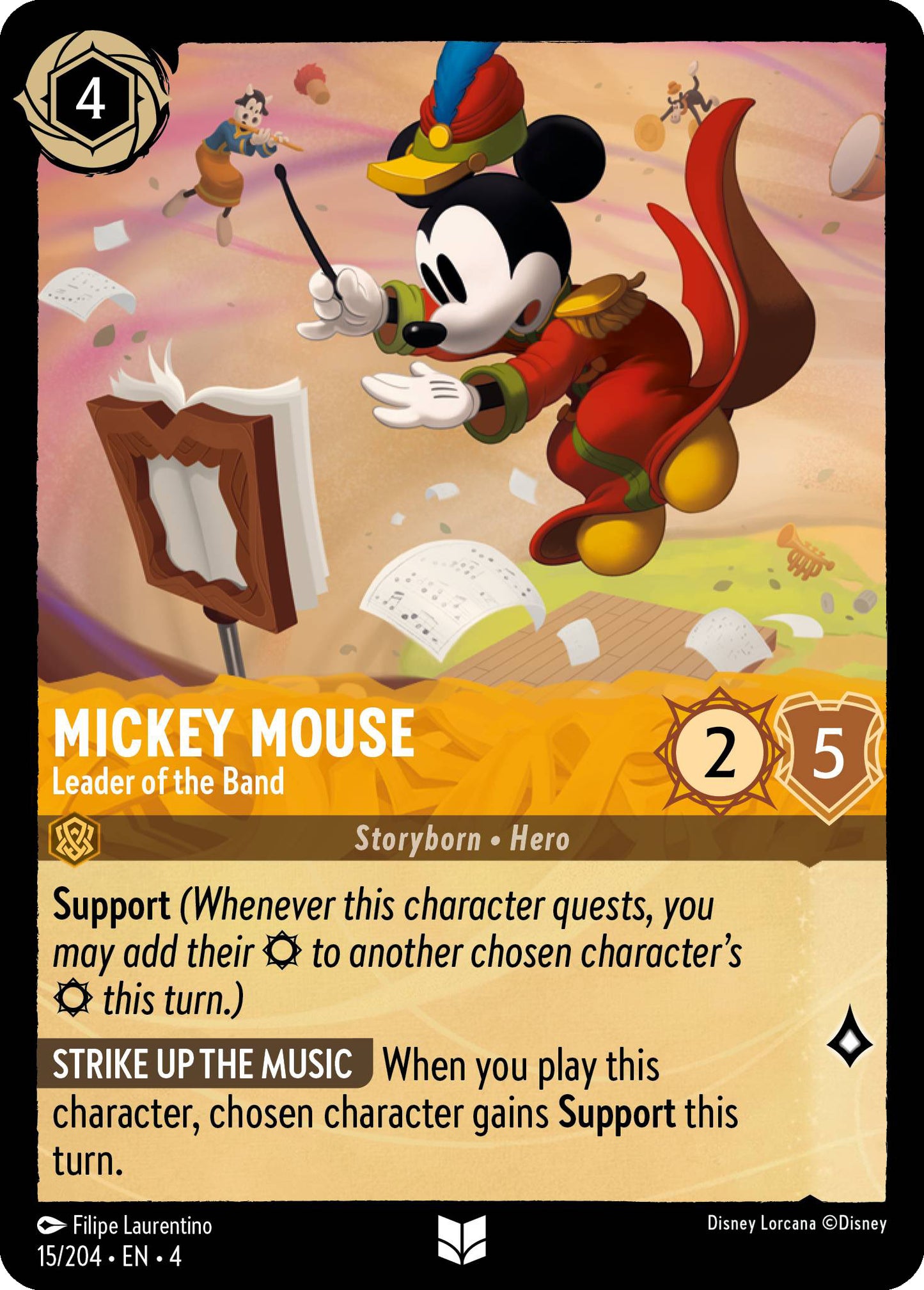Mickey Mouse, Leader of the Band (4) #15 [EN/N]