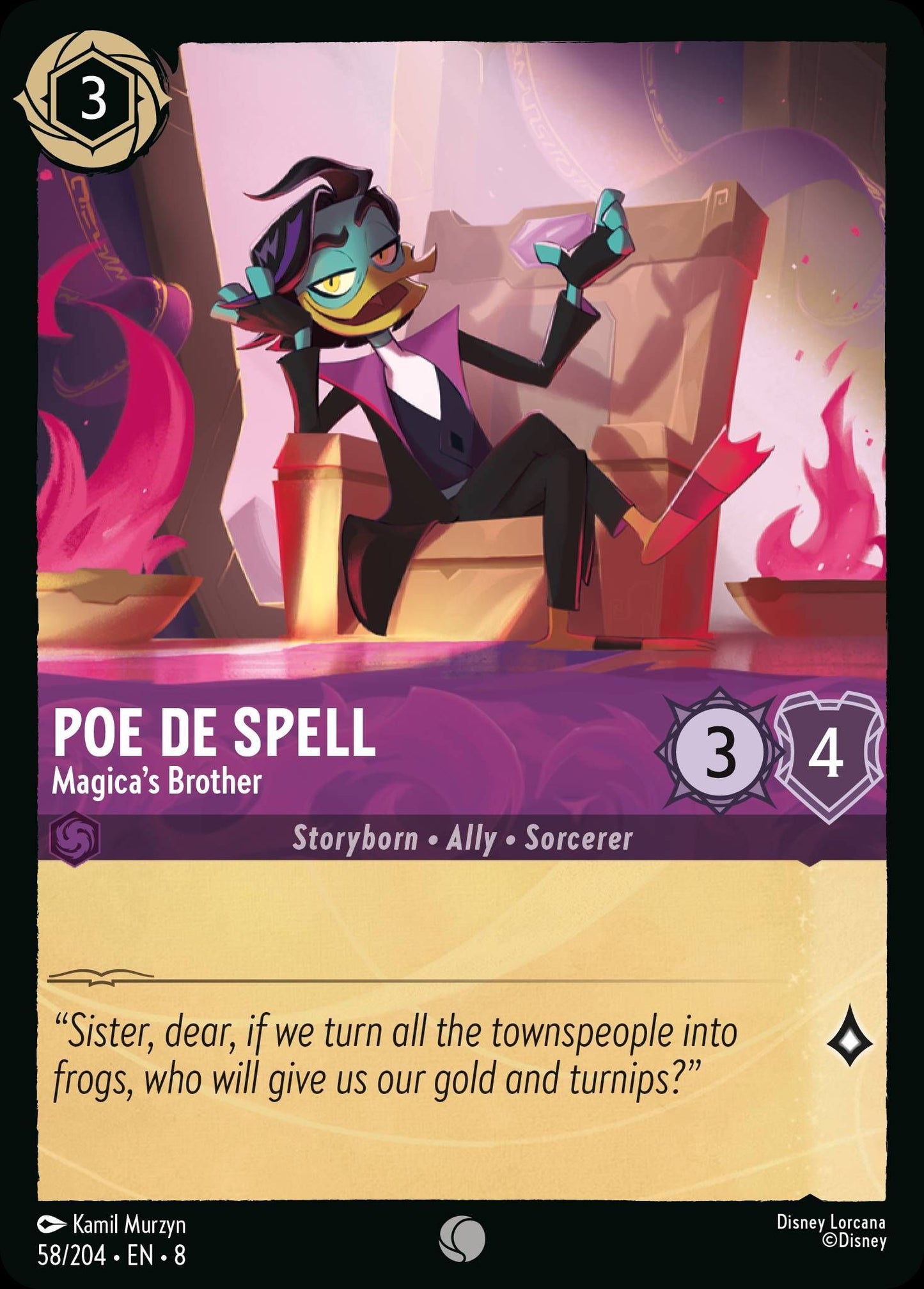 Poe De Spell, Magica's Brother (8) #58 [EN/N]