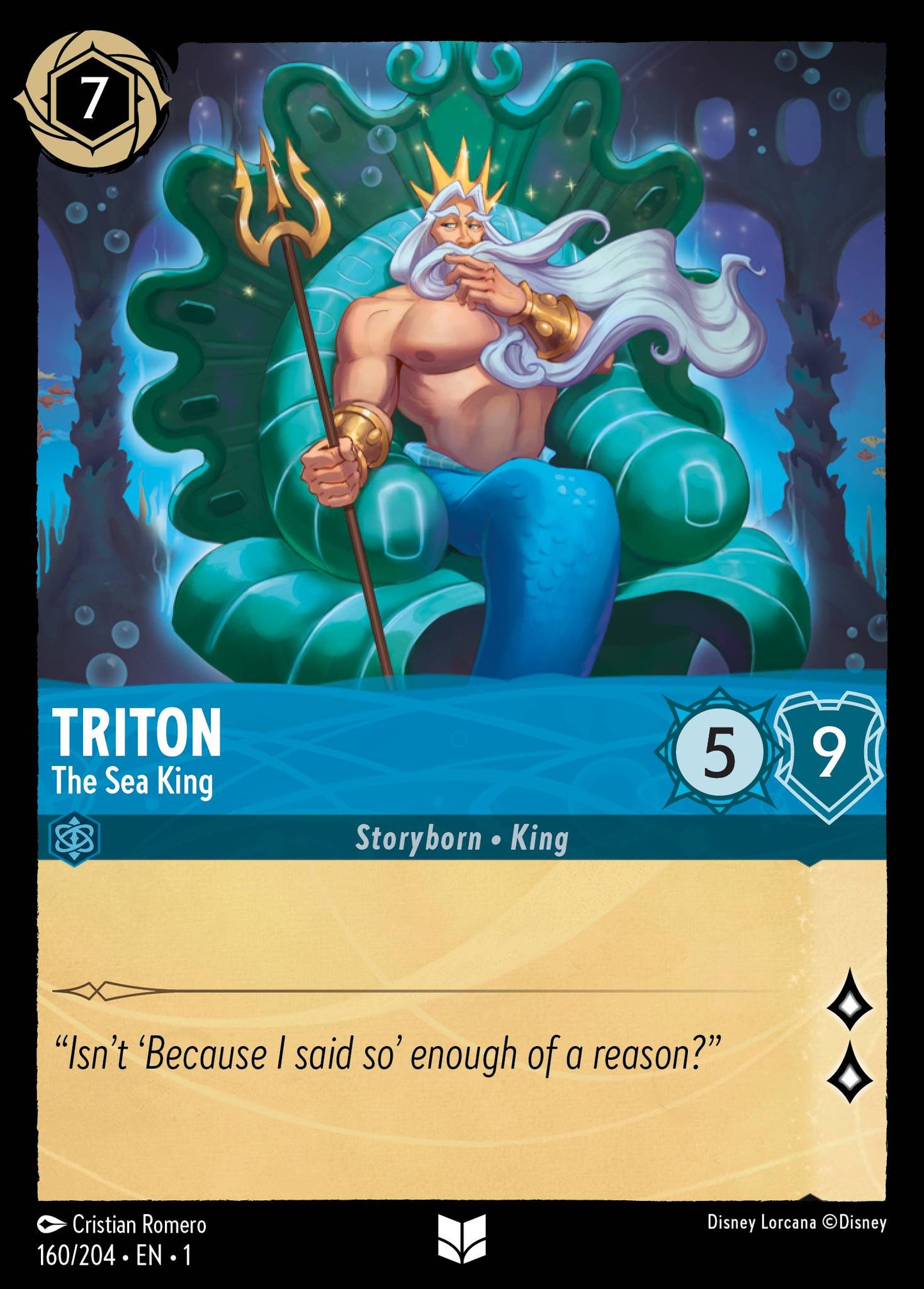 Triton, The Sea King (1) #160 [EN/N] s/o