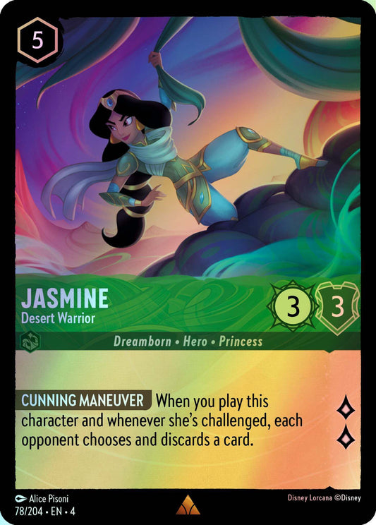 Jasmine, Desert Warrior (4) #78 [EN/F] s/o
