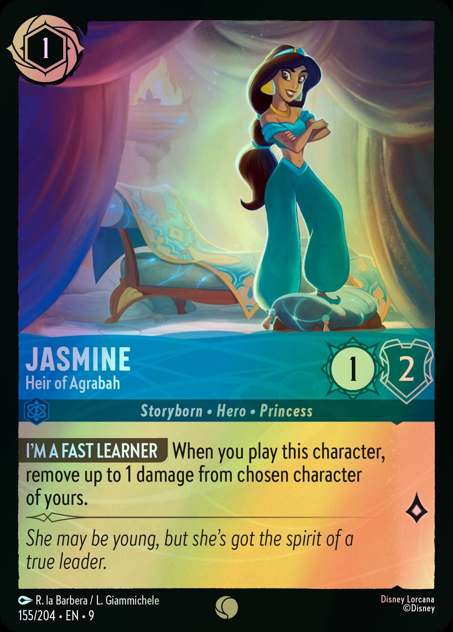 Jasmine, Heir of Agrabah (9) #155 [EN/F] s/o