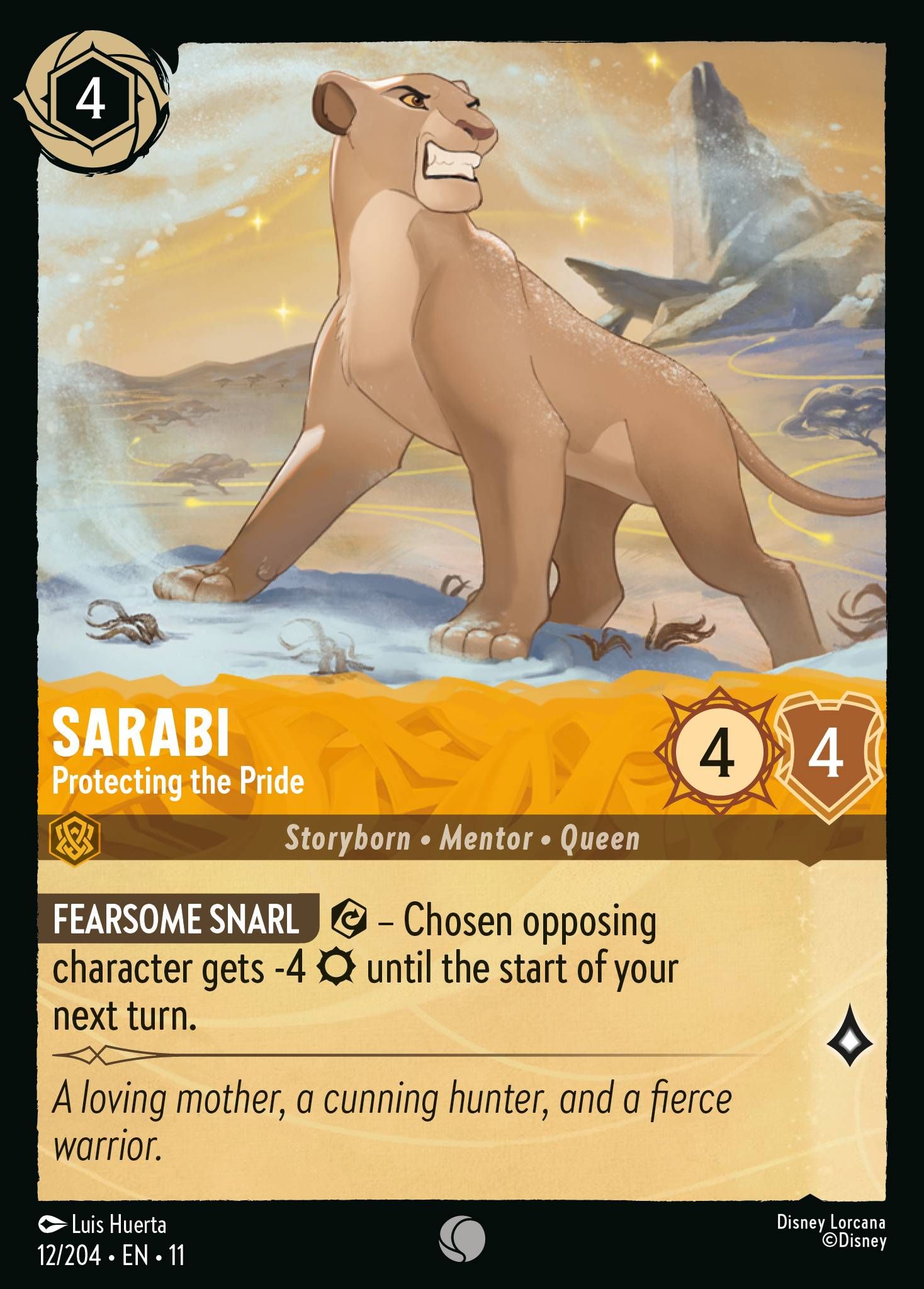 Sarabi, Protecting the Pride (11) #12 [EN/N]
