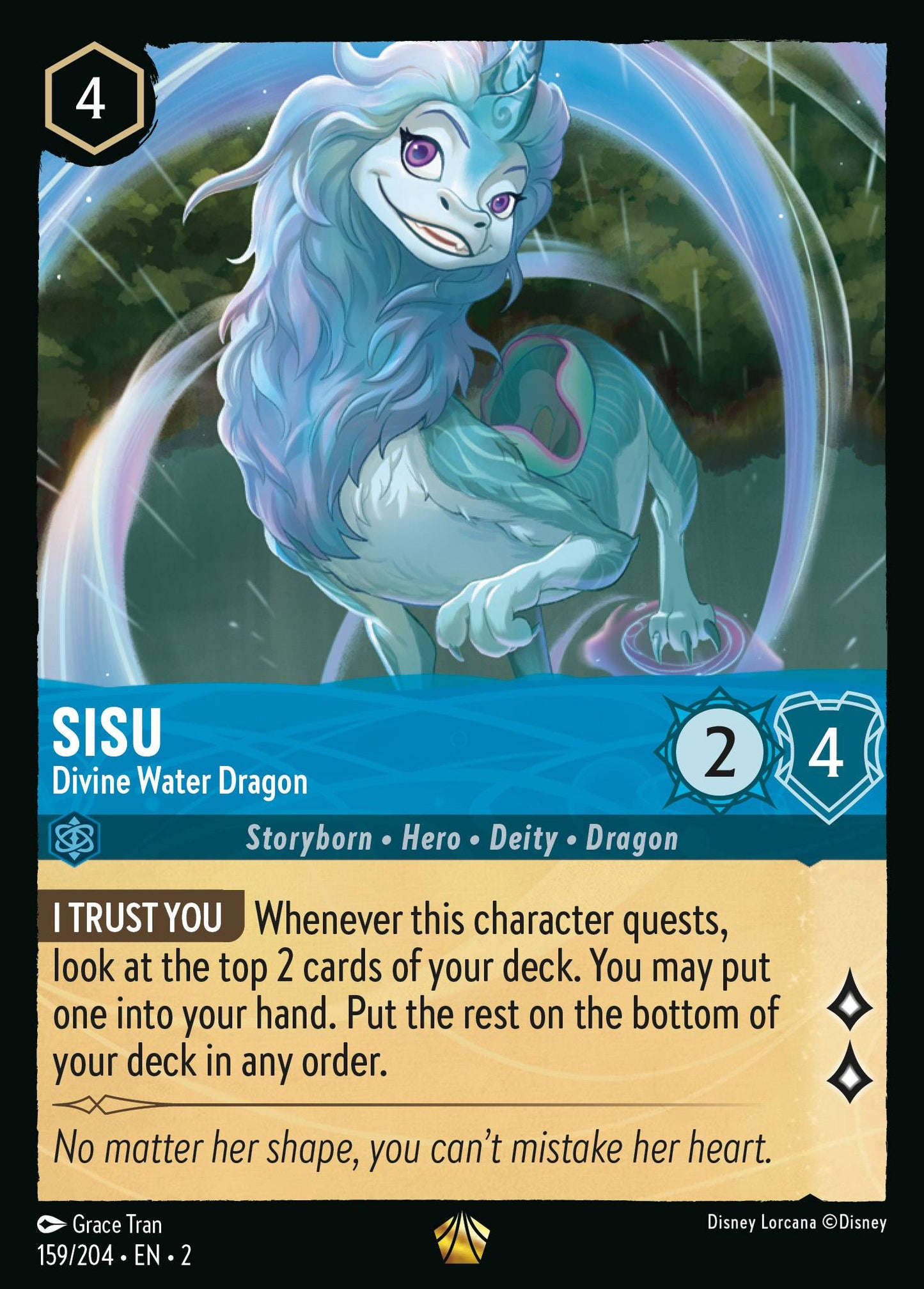 Sisu, Divine Water Dragon (2) #159 [EN/N] s/o