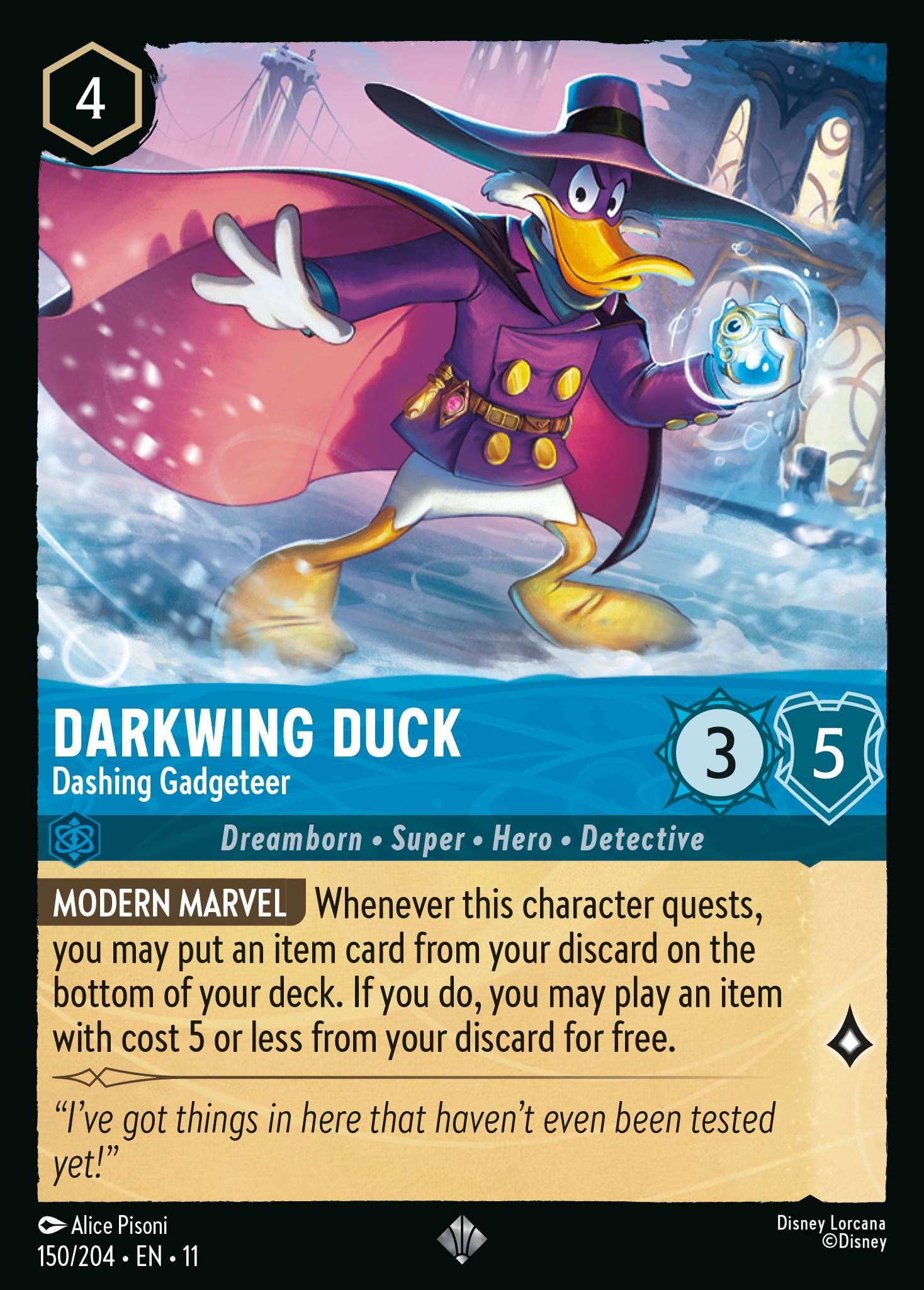 Darkwing Duck, Dashing Gadgeteer (11) #150 [EN/N]