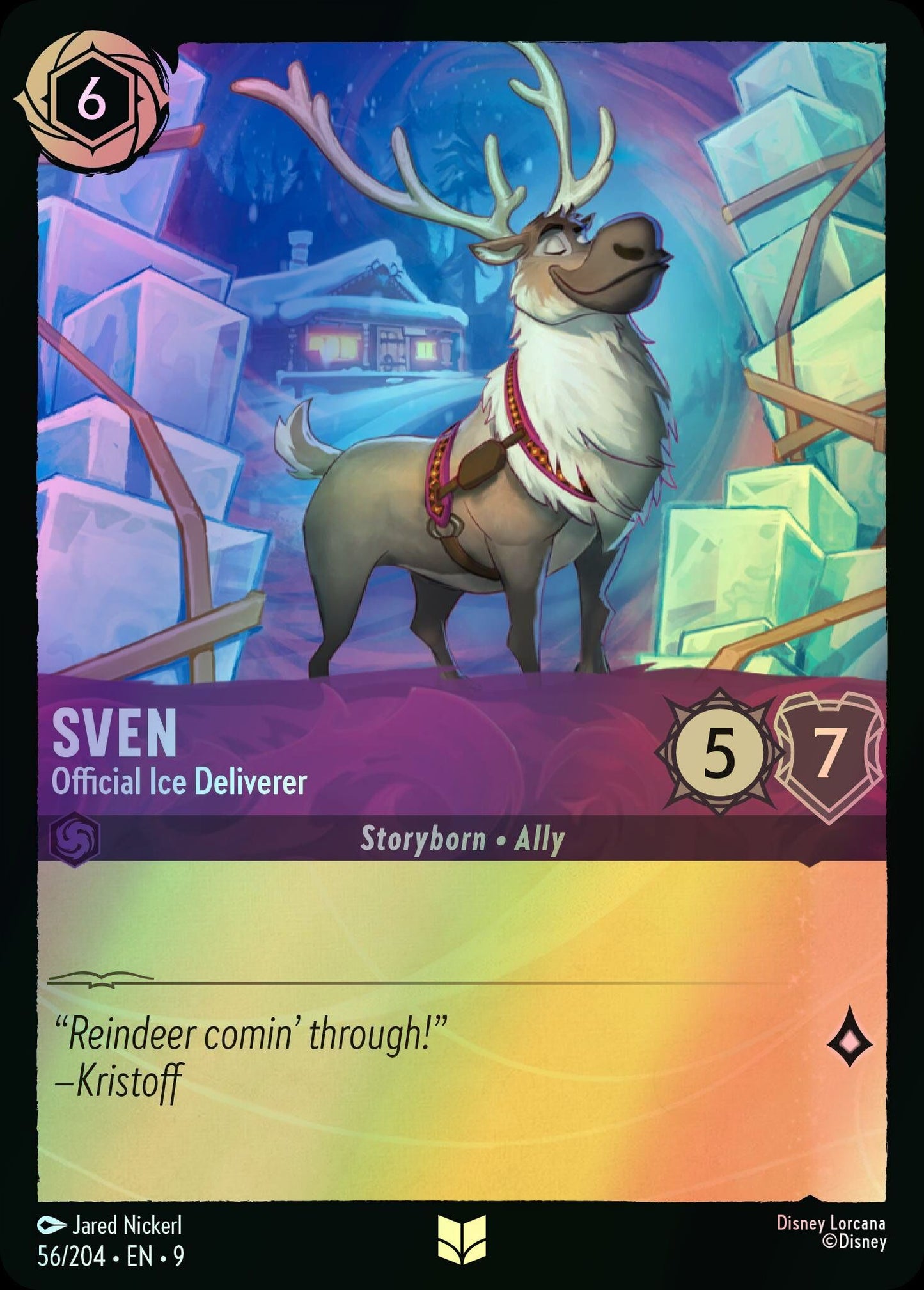 Sven, Official Ice Deliverer (9) #56 [EN/F] s/o