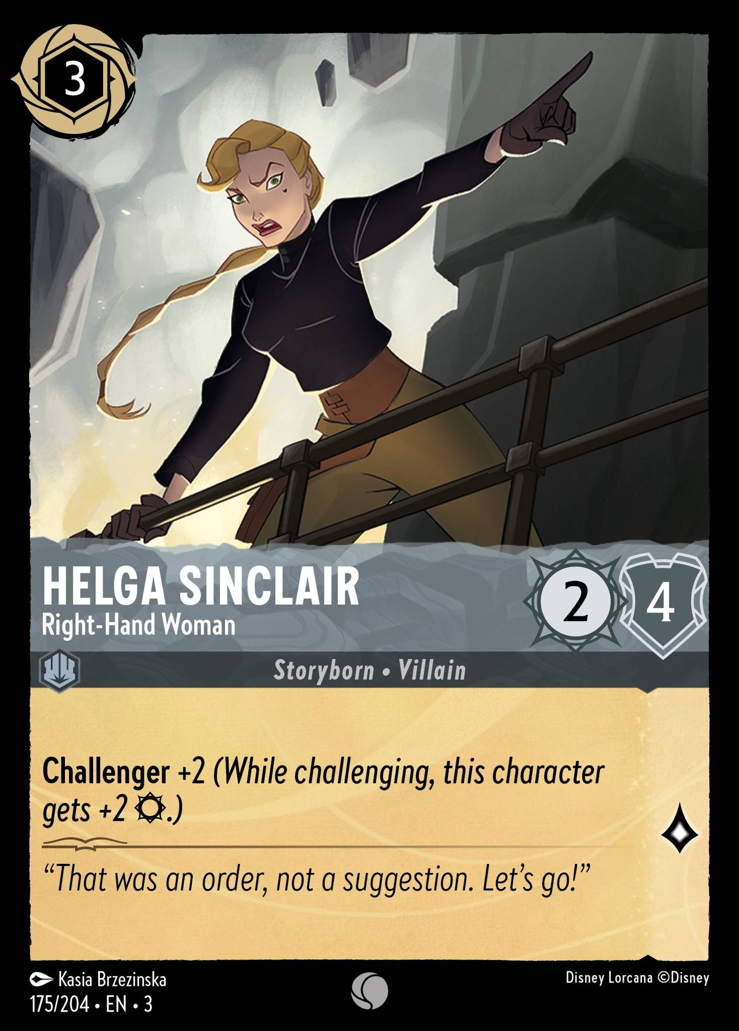 Helga Sinclair, Right-Hand Woman (3) #175 [EN/N] s/o
