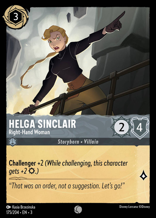 Helga Sinclair, Right-Hand Woman (3) #175 [EN/N] s/o