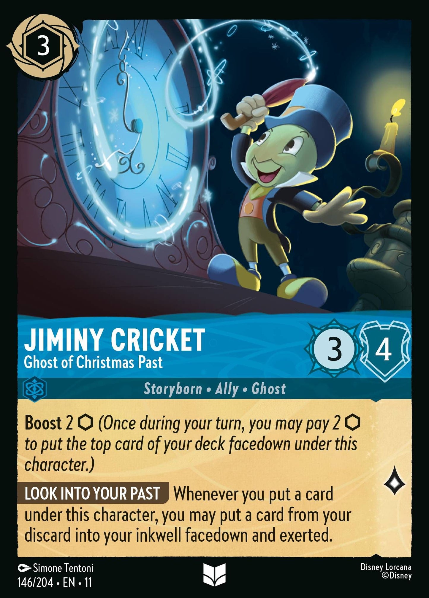 Jiminy Cricket, Ghost of Christmas Past (11) #146 [EN/N]