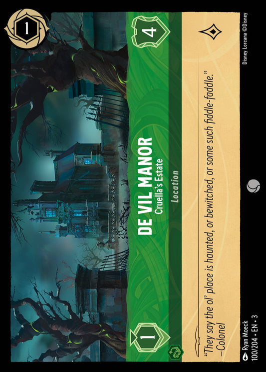 De Vil Manor, Cruella's Estate (3) #100 [EN/N] s/o