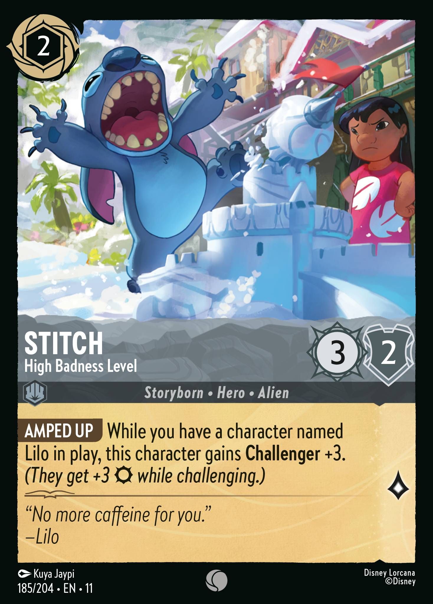 Stitch, High Badness Level (11) #185 [EN/N]