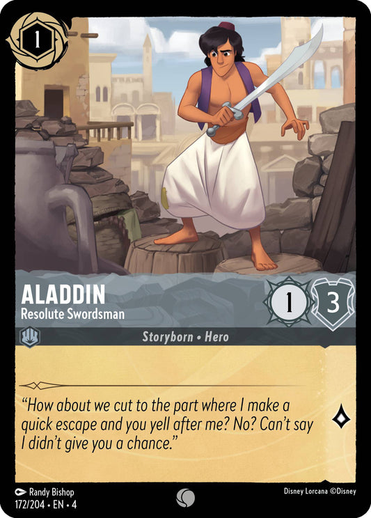 Aladdin, Resolute Swordsman (4) #172 [EN/N]