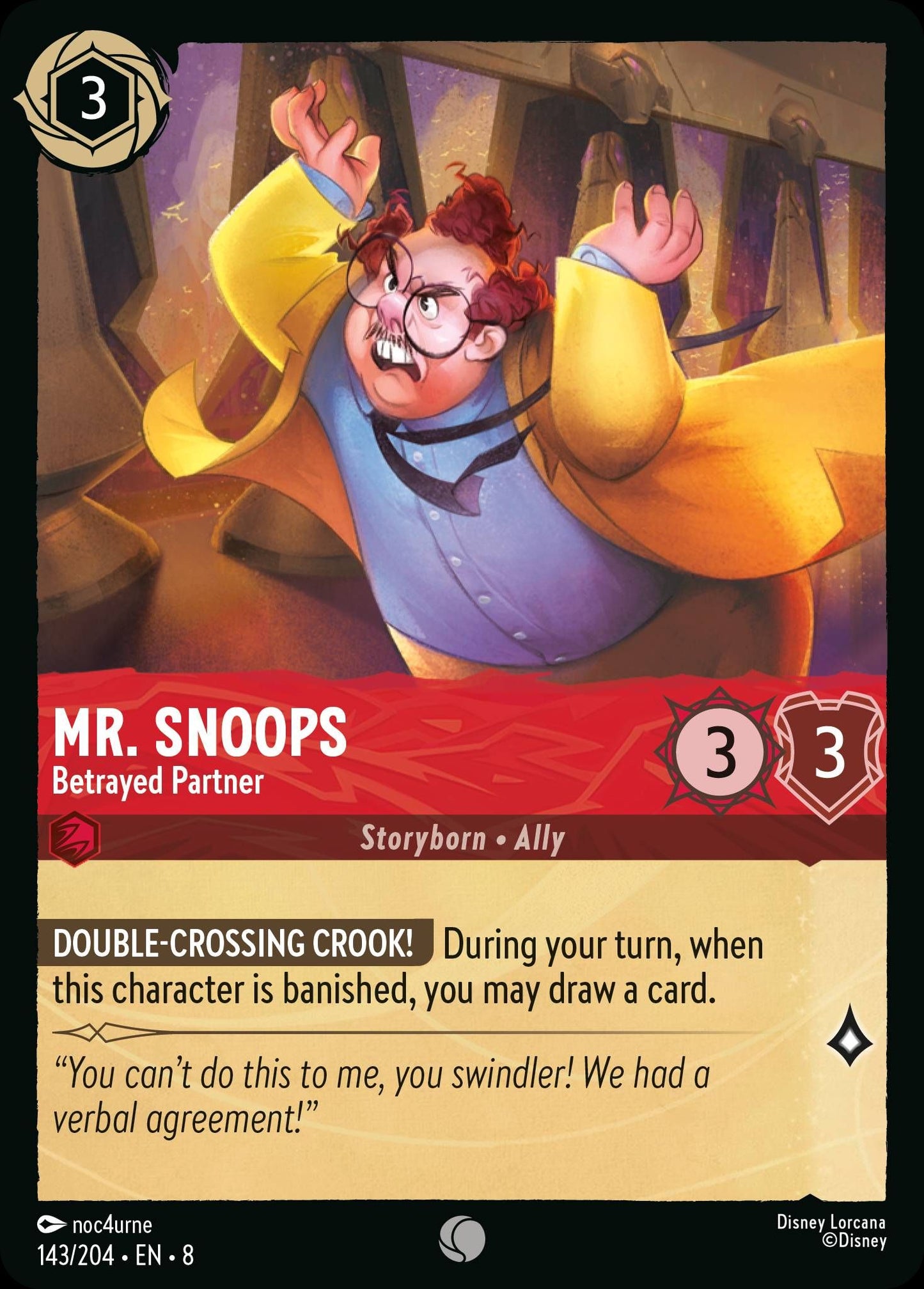 Mr. Snoops, Betrayed Partner (8) #143 [EN/N] s/o