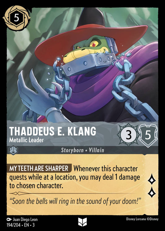 Thaddeus E. Klang, Metallic Leader (3) #194 [EN/N] s/o