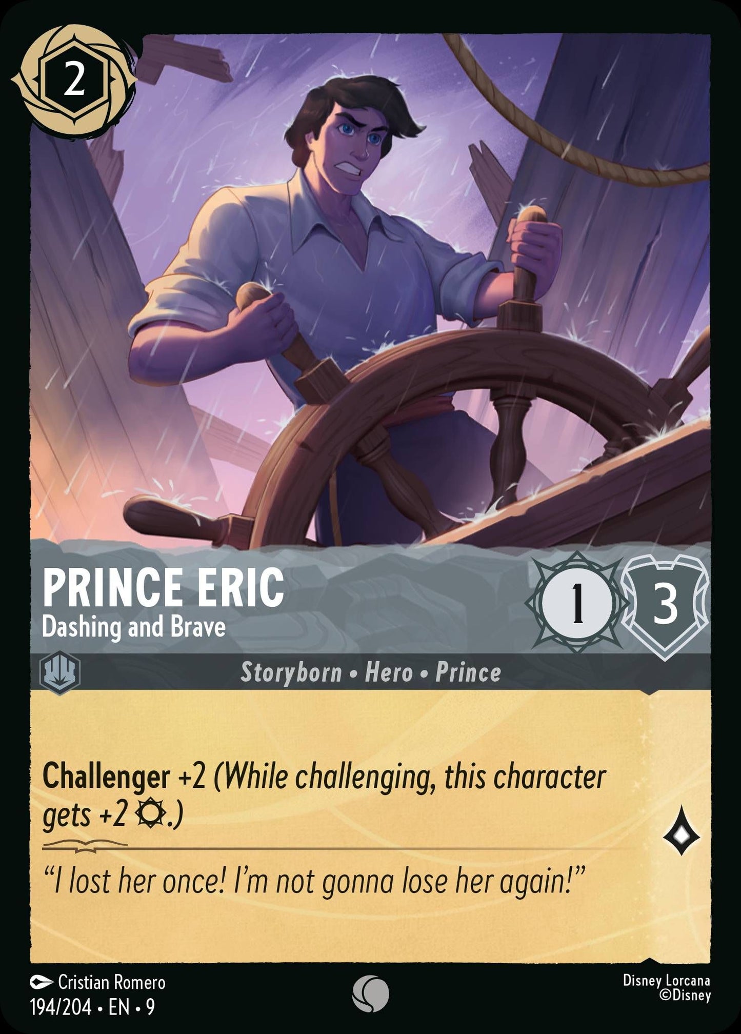 Prince Eric, Dashing and Brave (9) #194 [EN/N]