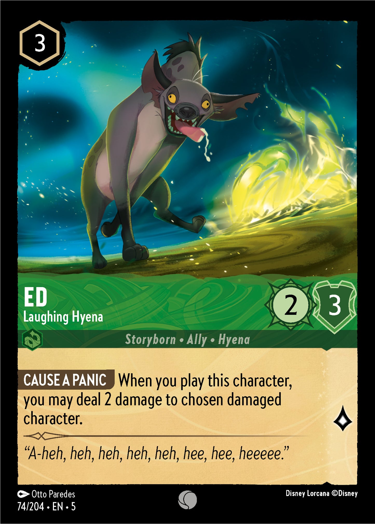 Ed, Laughing Hyena (5) #74 [EN/N] s/o
