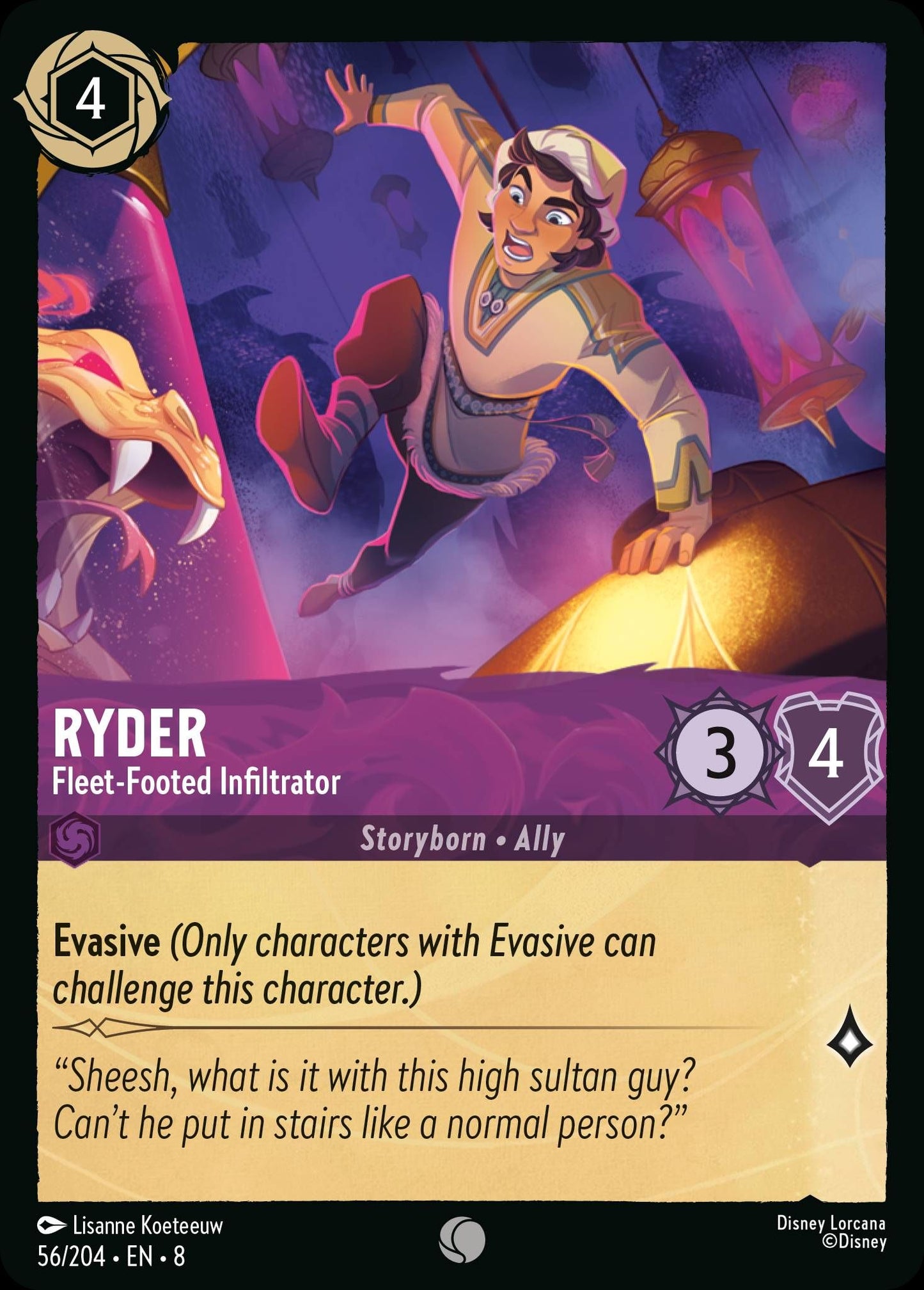 Ryder, Fleet-Footed Infiltrator (8) #56 [EN/N] s/o
