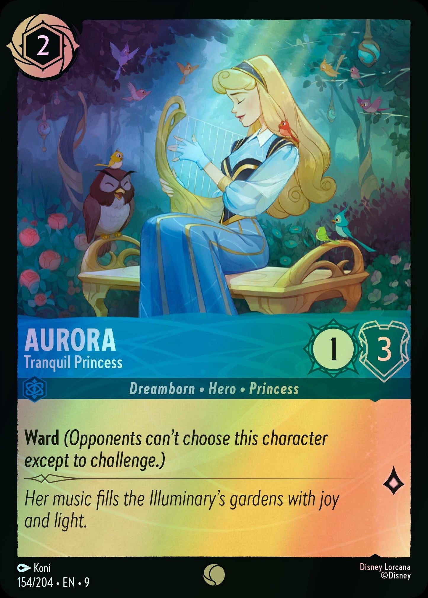 Aurora, Tranquil Princess (9) #154 [EN/F] s/o