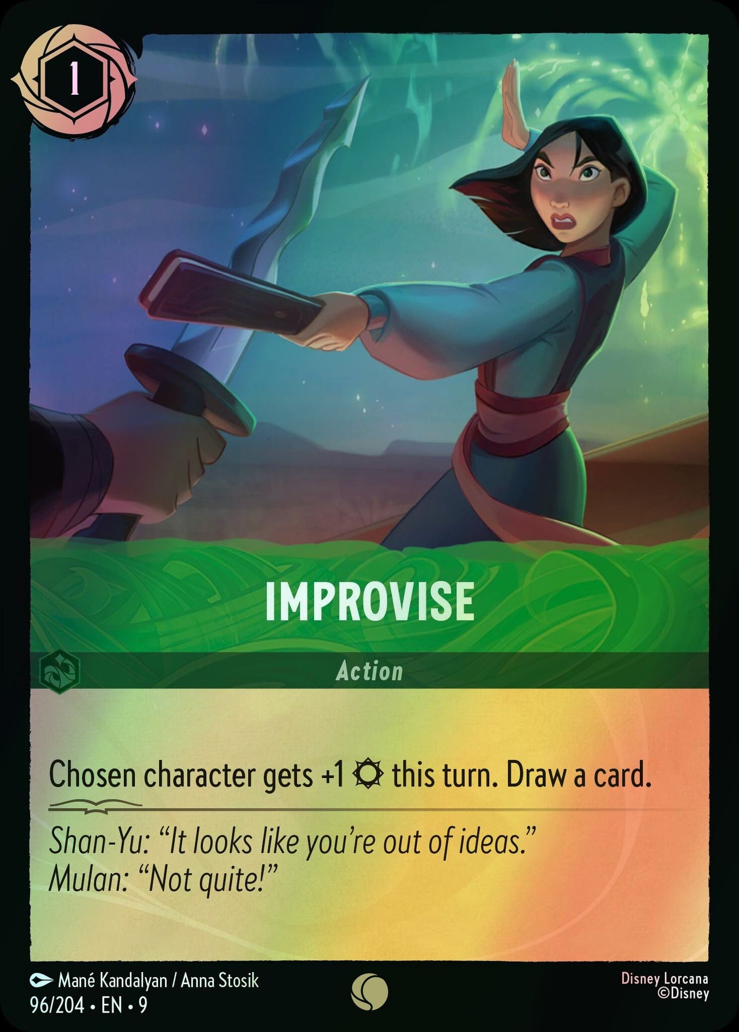 Improvise (9) #96 [EN/F] s/o
