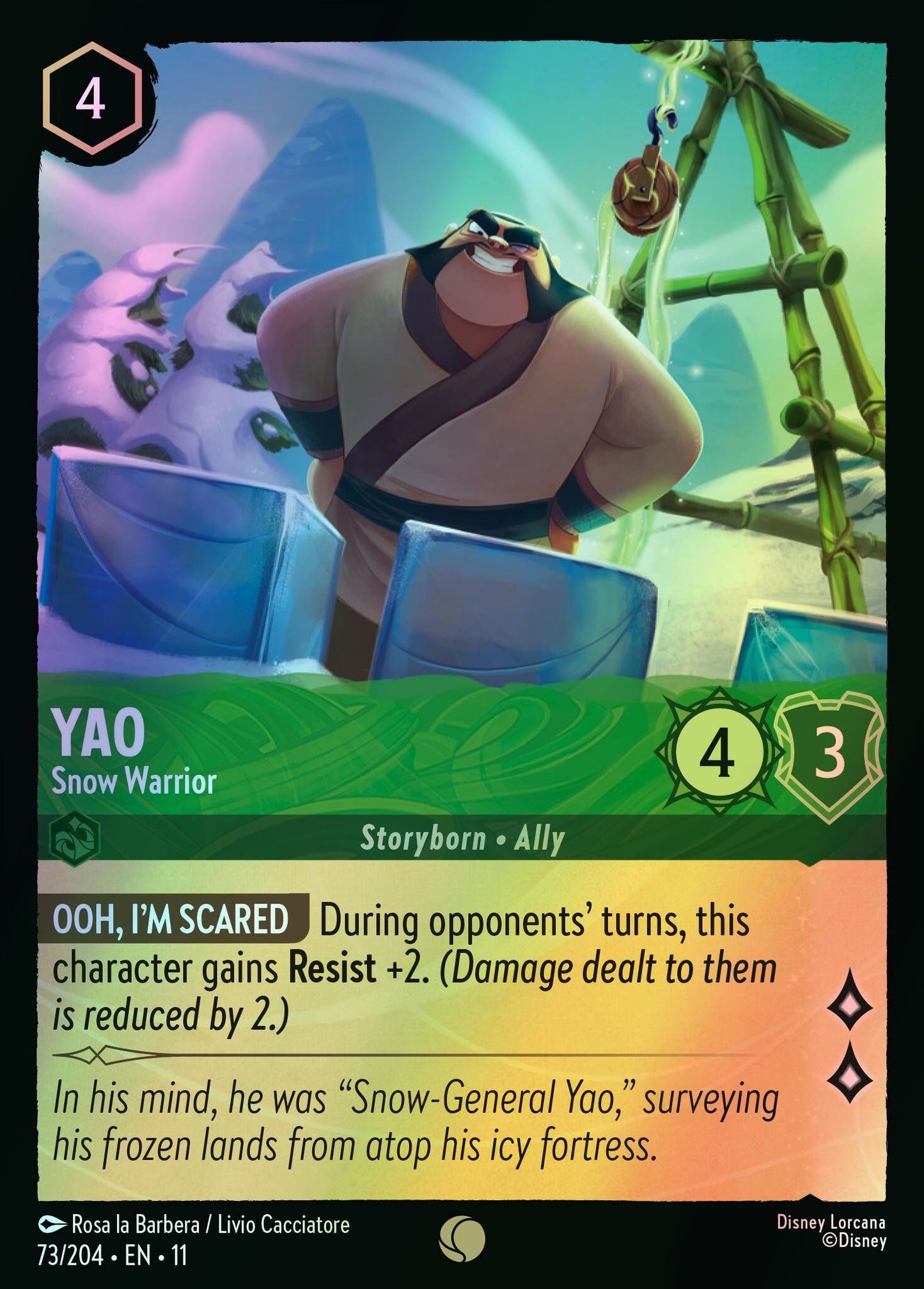 Yao, Snow Warrior (11) #73 [EN/F]