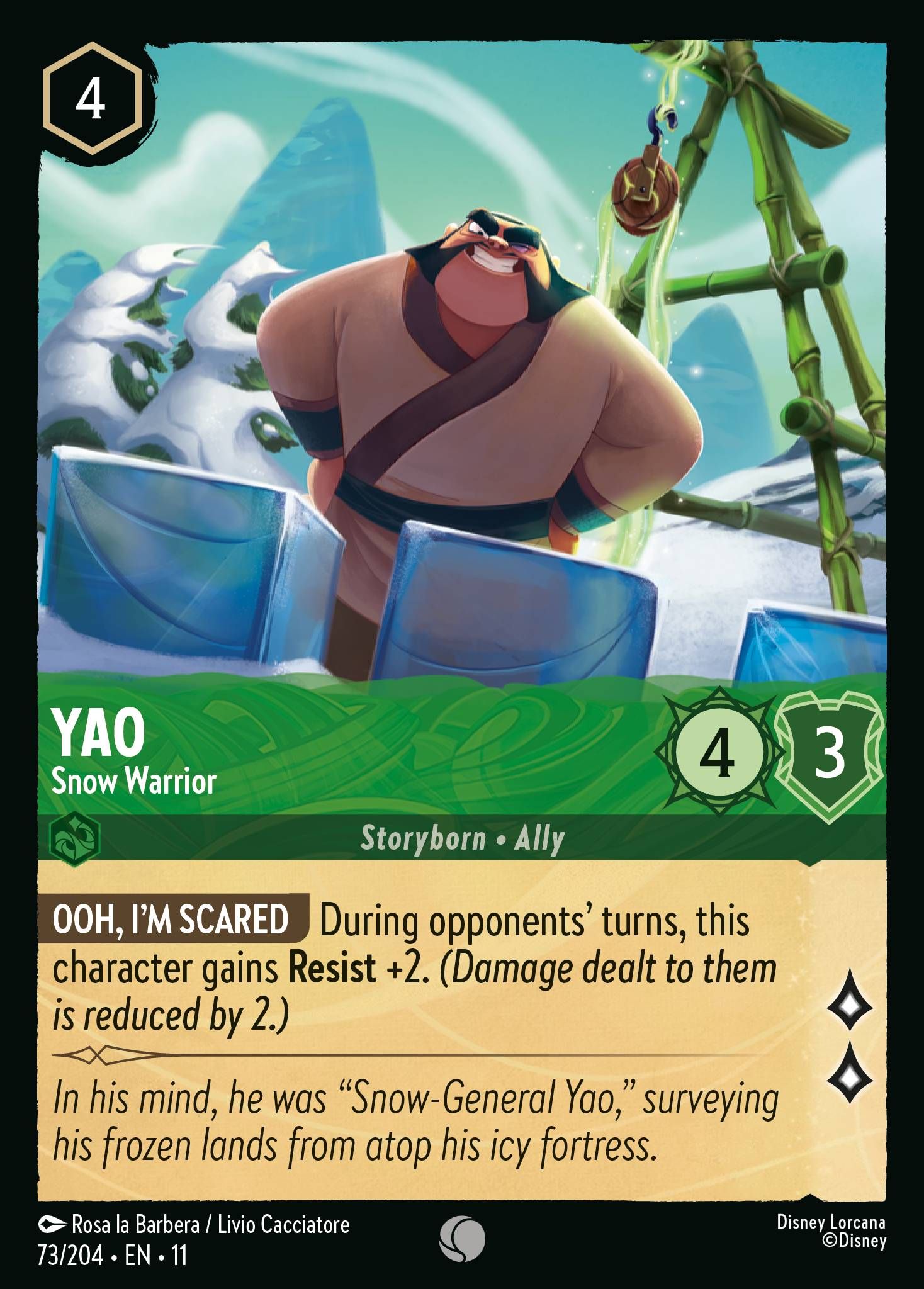 Yao, Snow Warrior (11) #73 [EN/N]