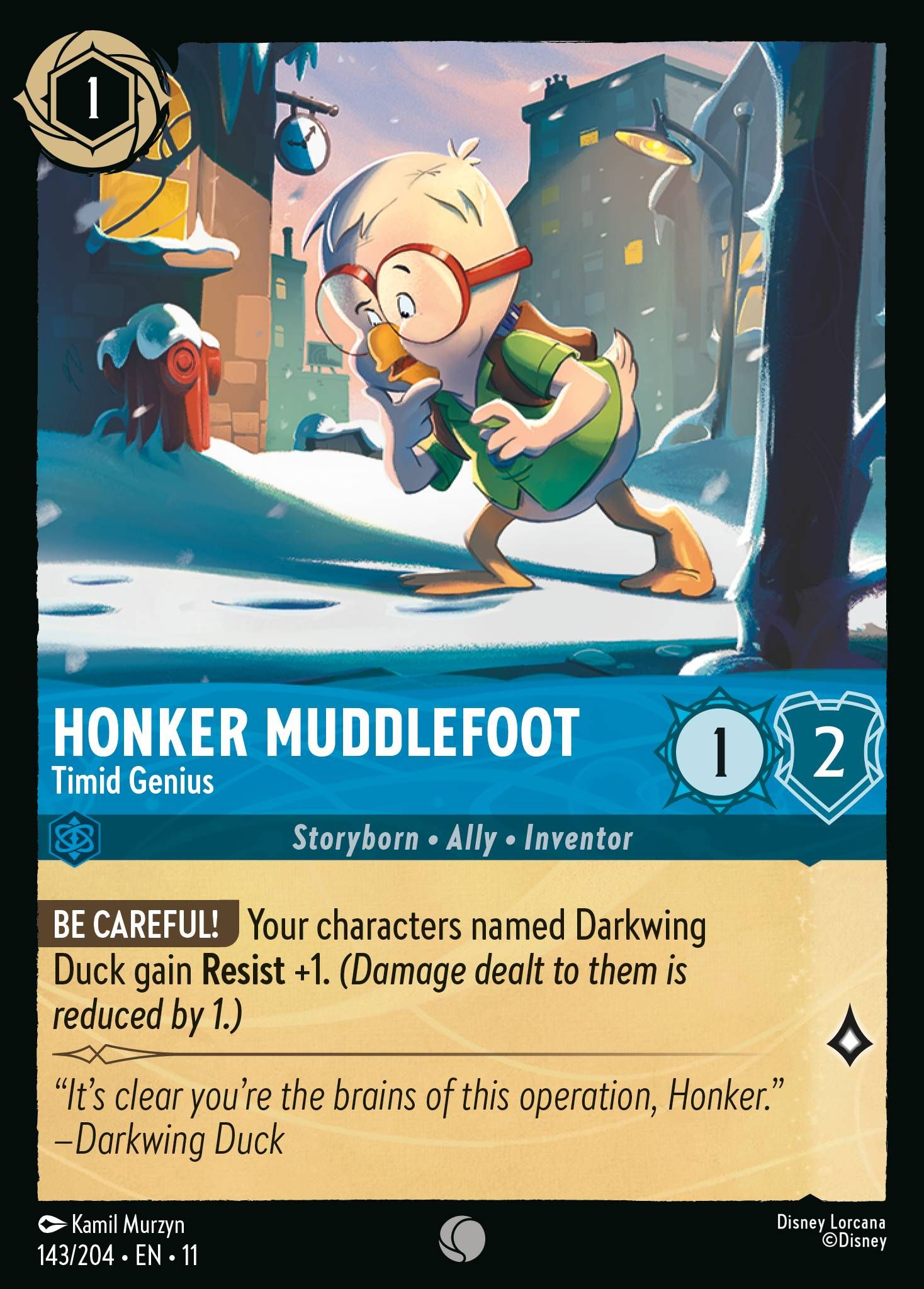 Honker Muddlefoot, Timid Genius (11) #143 [EN/N]