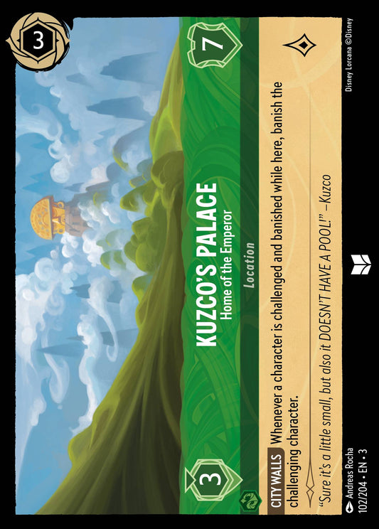 Kuzco's Palace, Home of the Emperor (3) #102 [EN/N]