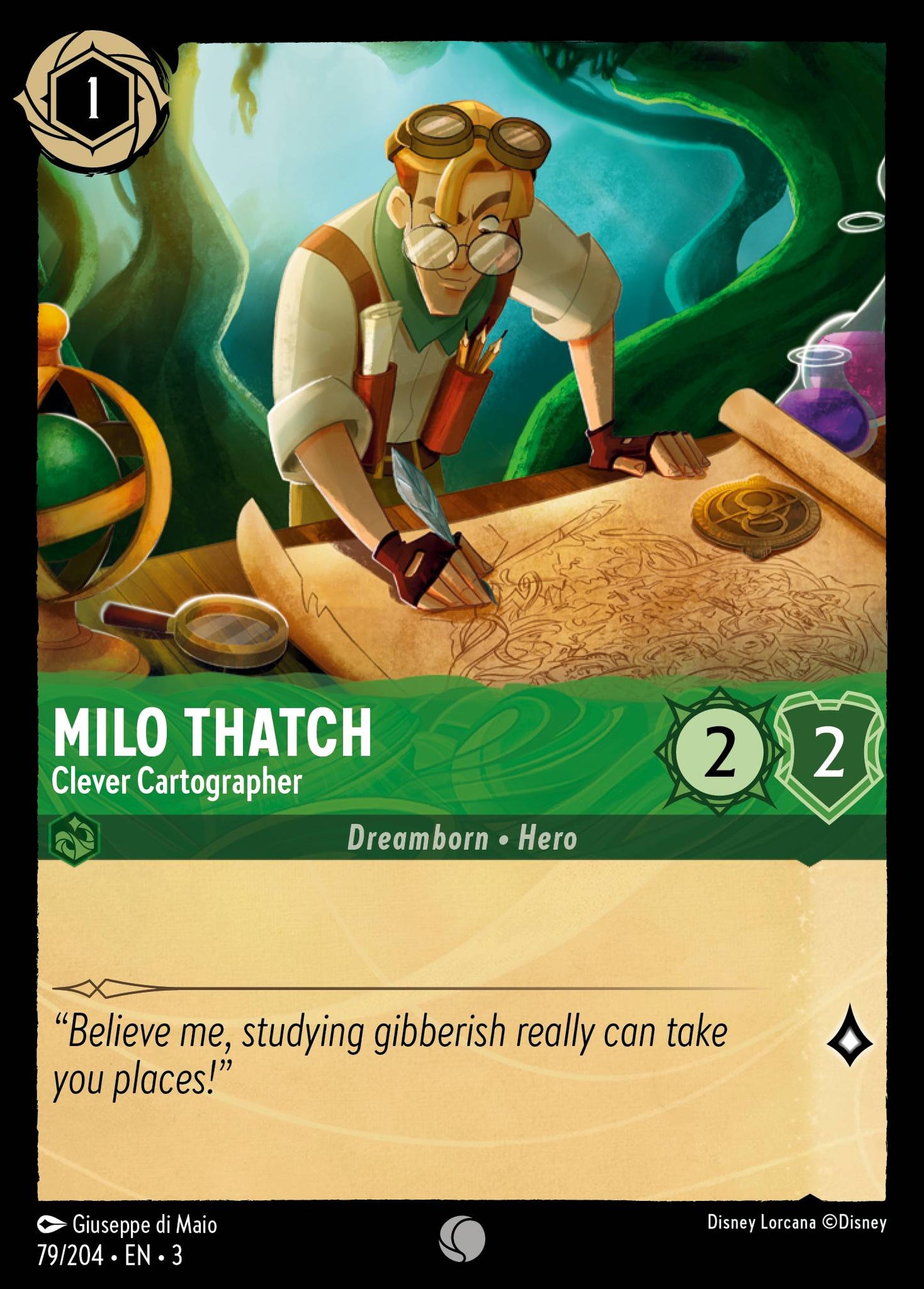 Milo Thatch, Clever Cartographer (3) #79 [EN/N] s/o