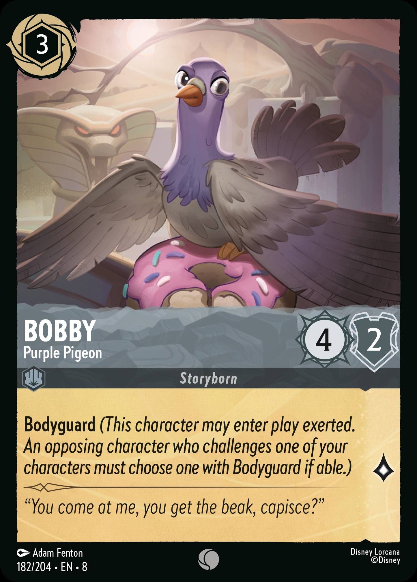 Bobby, Purple Pigeon (8) #182 [EN/N] s/o