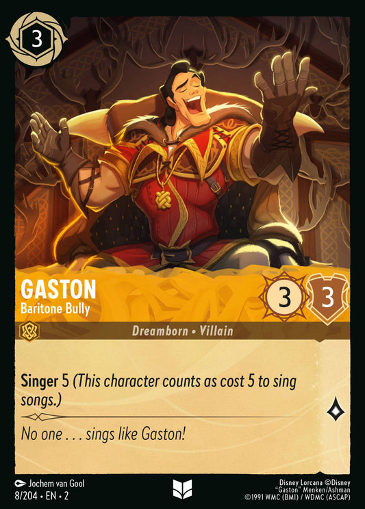 Gaston, Baritone Bully (2) #8 [EN/N] s/o